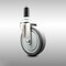 Service Caster 5 Inch 316SS Thermoplastic Rubber Wheel Swivel 1-3/8 Inch Expanding Stem Caster SCC-SS316EX20S514-TPRB-138 - alternate 1